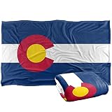 Colorado Flag Officially Licensed Silky Touch Super Soft Throw Blanket 36' x 58'