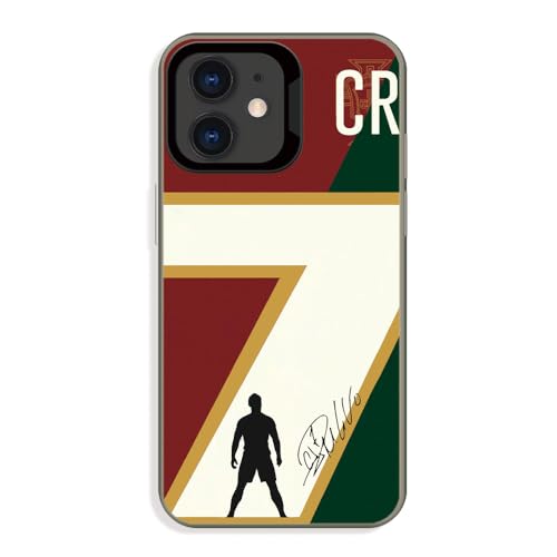 YEVAPOP Portugal Soccer Phone Case Compatible with iPhone 11, Lucky & Classic No.7 Soccer Cool...
