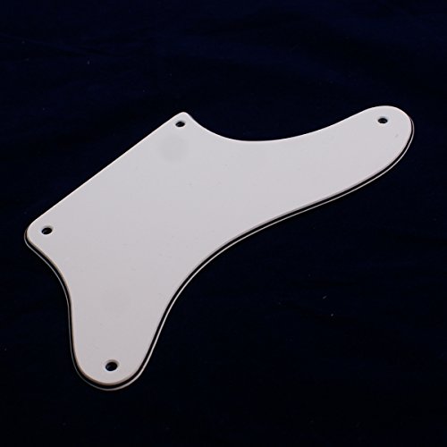 La Cabronita Telecaster Style Guitar Pickguard,No Pickup Notch,3Ply White #TOP1