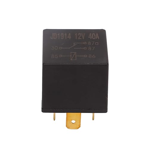 Miniatura 9 de Asixxsix Caja de relé impermeable de 12 V, universal impermeable de 11 ranuras de 12 V y caja de relés con 6 relés ATC/ATO y bloque de relé para