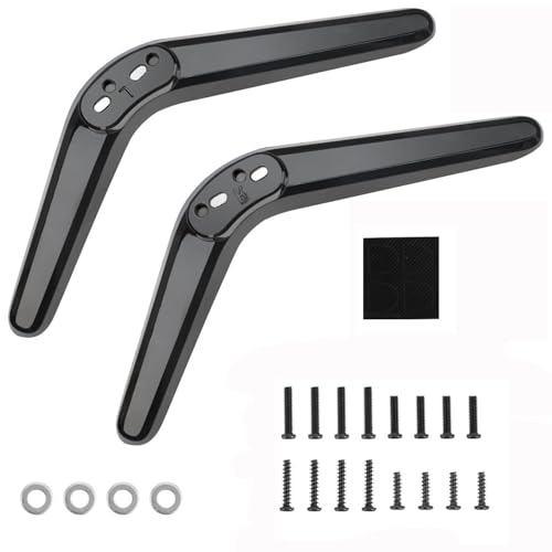WADY Universal TV Stand for Most 32-55 Inch TCL and Smart TVs - Pedestal Legs Replacement Mount with Screws