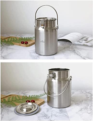Bidon à lait acier inoxydable 304 seau de transport hermétique liquide alimentaire - 7