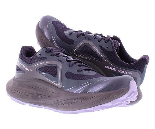 Salomon Salomon Women's Glide Max TR Trail Running Shoe, Nightshade/Moonscape/Orchid Bloom, Size 9 US