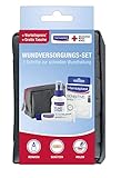 Praktisches Set – Eine optimale Wundversorgung besteht aus 3 Schritten: Mit Wundspray, 20er-Set Sensitiv Pflaster und Wundsalbe reinigen, schützen und heilen