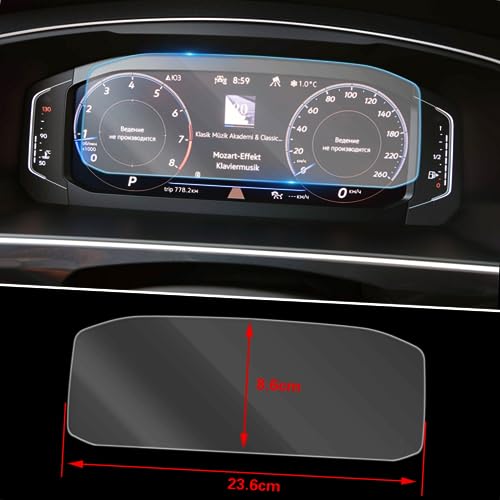 Protector de pantalla de vidrio templado para mantener impecable el tablero de su VW Tiguan 2