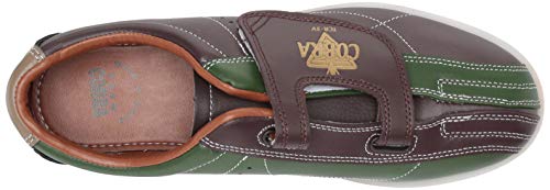 Mens Tcr 3V Cobra Rental Bowling Shoes- Hook And Loopbrown/Green 13 #TOP7