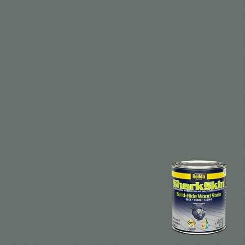 Rodda Paint SharkSkin Deck and Siding Stain, 1 Quart, Imperial Green