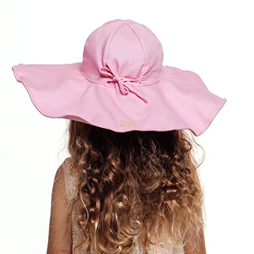 The Tiny Universe Adjustable Floppy Sun Hat for Baby Girls Kids Toddlers - Wide Brim, Adjustable Size2