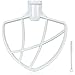 Trzepaczka Flex Edge do miksera Kitchenaid, Trzepaczka Flex 5.5Qt-6Qt ze szczotką, Trzepaczka Flex Edge do mikserów stojących z podnośnikiem dzieży