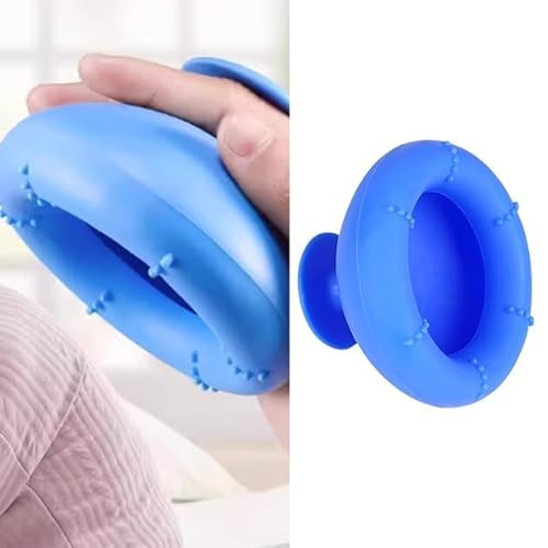 Chest Percussion Cup for Adults – Lung Therapy Help for Phlegm and Mucus Removal, Manual Silicone Suction Aid for Respiratory Relief (Large)