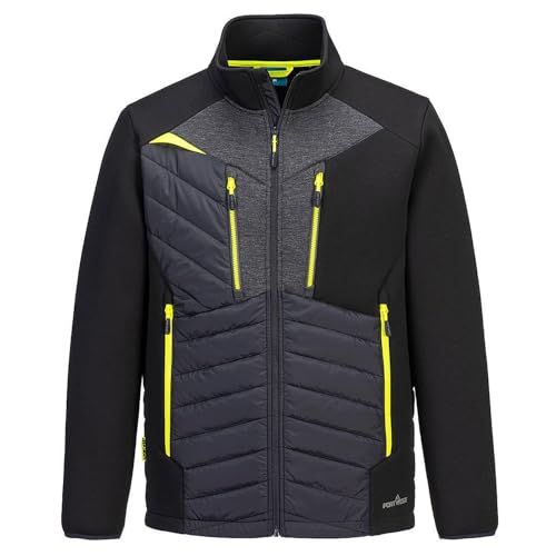Veste baffle hybride DX4 Portwest noir 2XL vêtement de travail homme