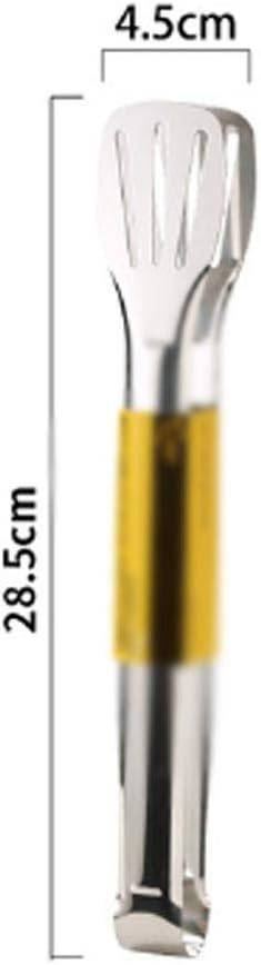 Barbecue Tongs, Multi-function Stainless Steel Food, Kitchen Tools Bread Grill Steak(28.5cm)