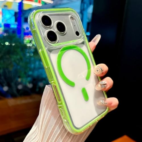 Étui magnétique iPhone 12 transparent charge sans fil coque TPU souple antichoc