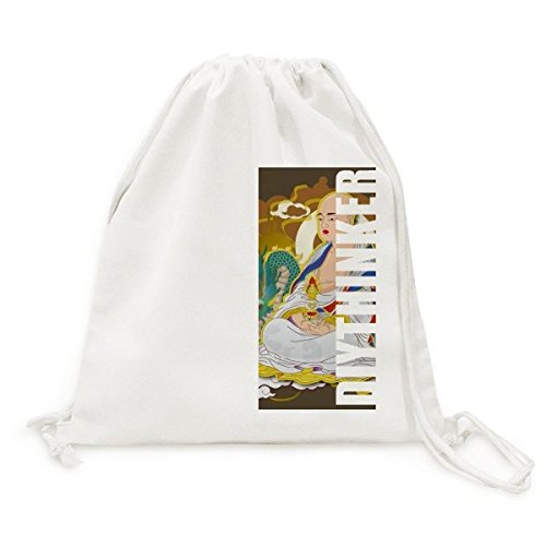 Dix-Huit Arhats Figure Toile Sac de haute qualité avec imprimé artistique durable