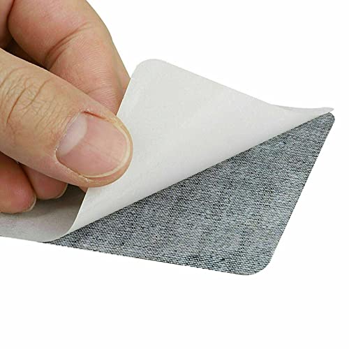 Qudai 20 unidades de remendos para passar a ferro remendos de Jean remendos de tecido de jeans remen