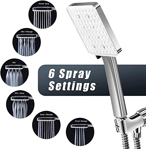 Soffione Doccia Alta Pressione,Doccino per Doccia