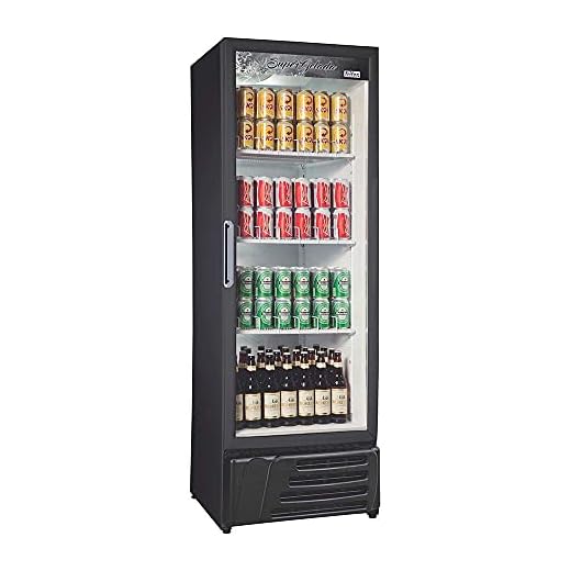 Cervejeira com Porta de Vidro RF016 Frilux Cervejeira Porta de Vidro 450 Litros 220v