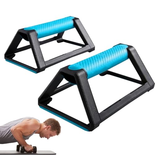 Soportes de flexiones para hombres, herramienta de construcción muscular de la parte del cuerpo, asas antideslizantes, agarres ergonómicos para el suelo, 7.48 x 4.33 x 2.76 pulgadas, ,