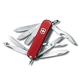 VICTORINOX(ビクトリノックス) ミニチャンプ レッド スイス・アーミーナイフ 多機能 ナイフ オレンジピーラー 甘皮押し 18機能を搭載したスイス製マルチツール コンパクト防災グッズ 十徳ナイフ 【国内正規品】 0.6385