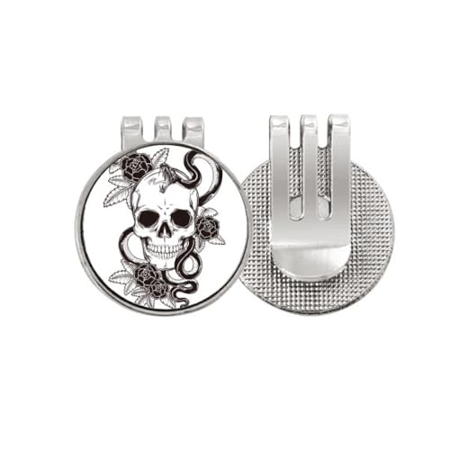 Marqueur de balle de golf en émail serpent idée cadeau original pour golfeur