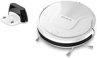 Rowenta Robot Aspirador X-Plorer Serie 45 RR8227 | Cepillo Central | Navegación aleatoria | Control por App | Control por Voz | Tiempo de Funcionamiento de 150 min | Fuerza de succión de 12.000 pa.|
