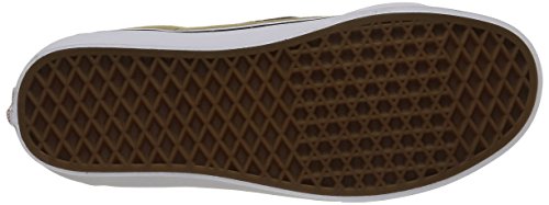 Vans Vans - Unisex-Adult Sk8-Hi Reissue Shoes, Size: 5 D(M) US Mens / 6.5 B(M) US Womens, Color: (Twill & Gingham) Cornstalk/Black