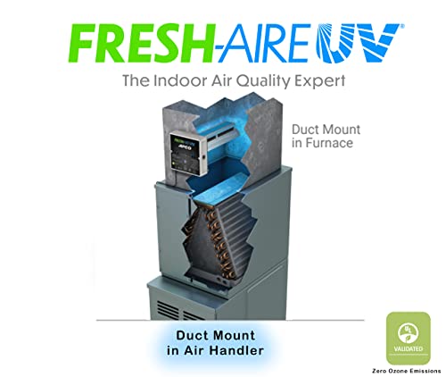 Apco Carbon Cell Matrix Hvac Uv Air Purifier With Power Cord, Includes 1-Year Uvc Lamp (18-32 Vac Series) # Tuv-Apco-Er #TOP6
