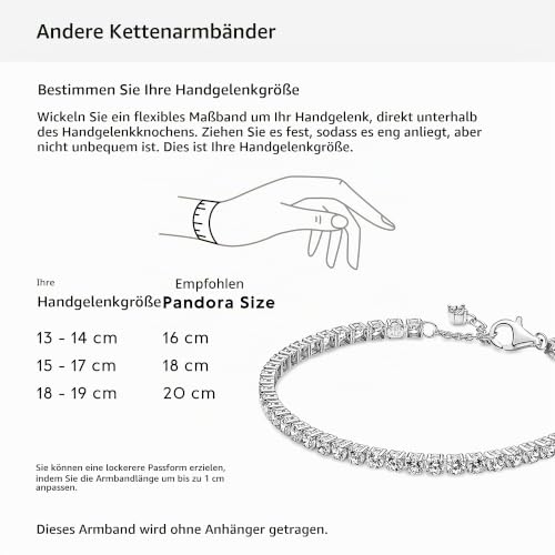 Foto von PANDORA Funkelndes Tennisarmband 591469C01 Damenarmband