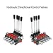 findmall Hydraulic Control Valve 4 Spool 11GPM Standard Double Acting Cylinder BSPP Interface