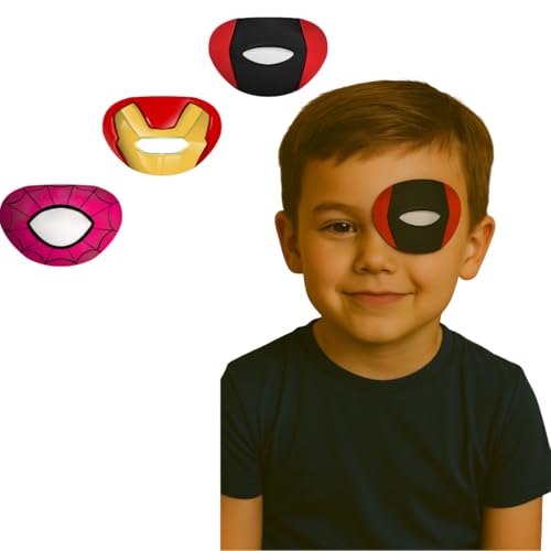 Cache oeil enfant sur thème superhéros pour l'école et le jeu