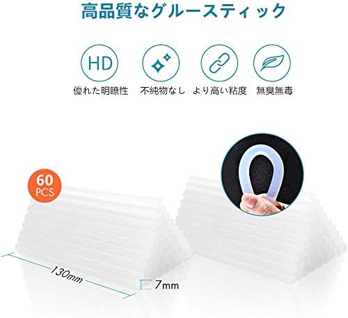 Inserting a glue stick into the Tilswall Hot Glue Gun