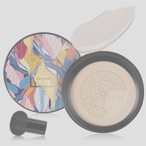 2024 Newest Mushroom Head Air Cushion CC Cream, Long-lasting Base Makeup Face Makeup BB Cream(Ivory