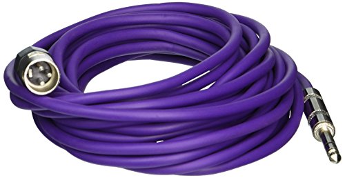 Seismic Audio Stage And Studio Patch Cable (Satrxl-M25Purple-6Pack) #TOP9