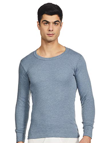 Rupa Thermocot Unisex Cotton Thermal Top (8903978490489_AGNI R-N F-S -75_Blue)