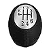 Produktbild jkhsXJ 6-Gang-Schaltknauf Hebelschalthebel Handball Leder, Für Renault Megane Clio Laguna Scenic, Für Opel/Opel