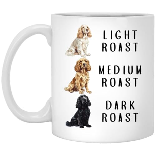 Taza de café Cocker Spaniel de cerámica 11oz miniatura 1