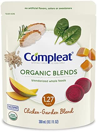 Compleat Organic Blends Chicken-Garden, 10.1 fl oz Pouch, 24 Count