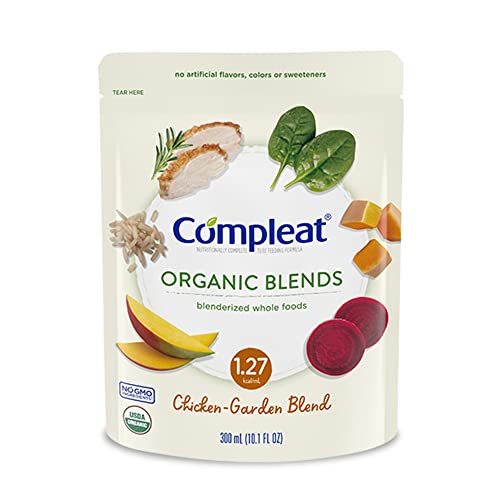 Compleat Organic Blends Chicken-Garden, 10.1 Fl Oz Pouch, 24 Count #TOP3