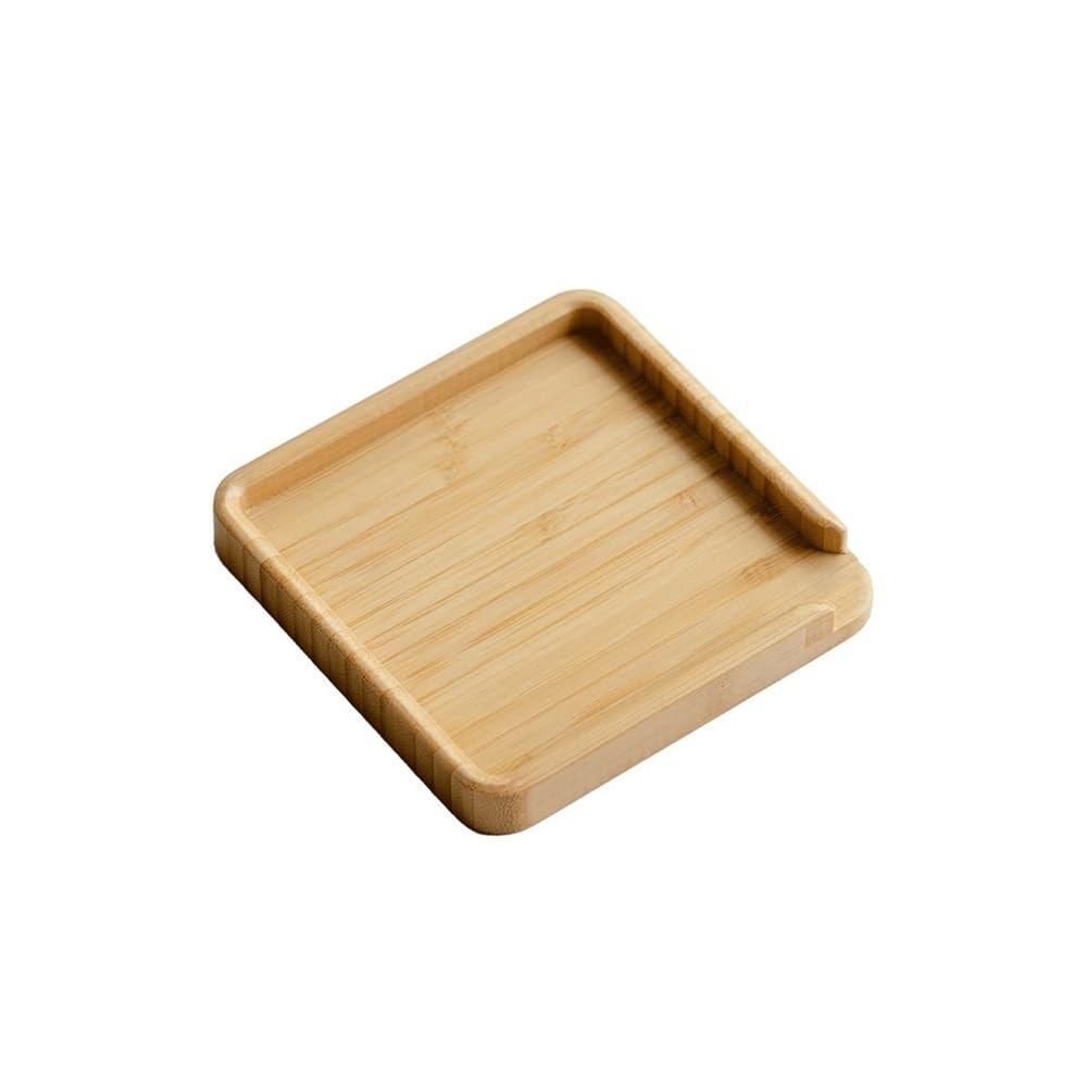 HPTHLY Serving Tray Home Juice Tea Cup Tray Ercha Cake Tea Tray Bamboo Appreciation Tea Tray Open Pry Tea Tray Tea Ceremony Tray Decorative Tray