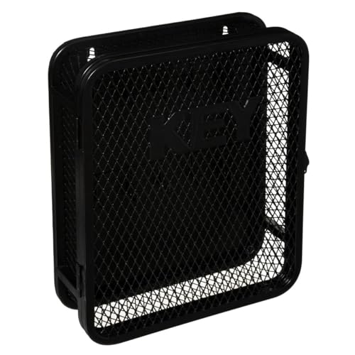 Atmosphera - Schlüsselkasten Grillage - Metall 26x32 cm - Schwarz