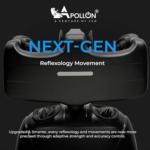 Image of Apollon Onknee3 Detachable Leg, foot, Calves, Arms, knee & Thigh massager, 3 Level Therma Flow Heating Therapy, With 3 Levels of Intensity, 3 Level Robotic Reflexology, 3 Auto Modes, latest Accupressure Massage Nodes, Adaptive strength & accuracy control, With 360 full Wrap Airbags,