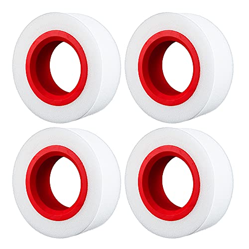 RCLIONS 4pcs RC Tire Foam Inserts 110mm Soft Rubber Inner for 1.9inch 115-120mm RC Car Wheel Tires Axial SCX10 90046 TRX4