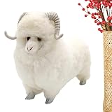 Cadeau pour Soin Attentionné: En tant que cadeau bienveillant, ces moutons en peluche s'adaptent à chaque occasion pour promouvoir l'entre partenaires, et famille. Ils aident à créer des moments mémorables durant les fêtes ou les rassemblements calmes, en renforçant les liens affectifs et en facilitant des interactions enrichissantes pour des relations plus solides.