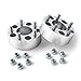 RockTrix - 1.5 inch Wheel Adapters Spacers Converts 5x135 to 5x5.5 (Changes Bolt Pattern) 14x2 Studs - Compatible with Ford Expedition F150 Lincoln Navigator Blackwood - 5x135 to 5x139.7, 4pcs