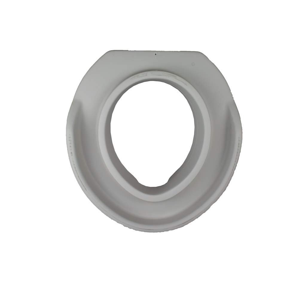 Obea - Rialzo per WC morbido, 11 cm, con coperchio