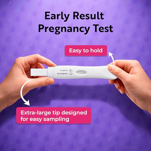 Apphia Health Early Detection Pregnancy Test Kit Midstream hCG Tests, Detects Pregnancy Up to 6 Days Before Missed Period, Easy to Read Results, Female Urinal Compatible, Made in USA (5) - Image 4