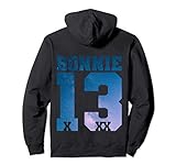 Bonnie & Clyde - Bonnie 13 with Galaxy - Couple Goals Pullover Hoodie