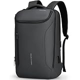 MARK RYDEN Business Backpack for Men, Waterproof High Tech Backpack with Sport Car Shape Design and USB Charging Port, Travel Laptop Backpack Fits 17.3 Inch Notebook