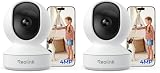 Reolink 4MP Interieur Caméra Surveillance WiFi – Vue à 360°, Suivi Automatique, Détection IA (Personne/Animal/Pleurs), Audio Bidirectionnel, Vision Nocturne, Mode Privé, sans Abonnement – E1