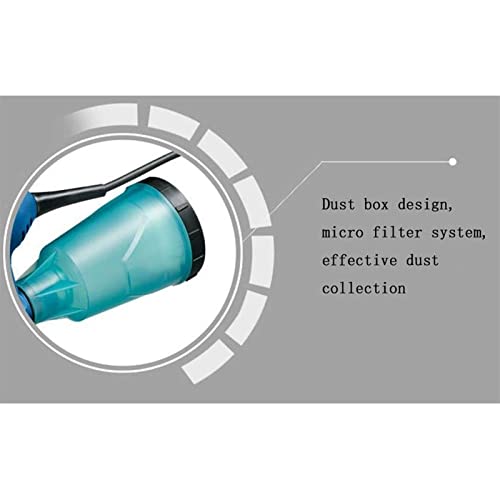 Beyori Orbitalschleifer, 180W 6 Variable Geschwindigkeit 1200 0rpm 12 5 mm Schleifmaschine mit 10 -pcs -Sandpapeln, hohem Staubsammelsystem, weniger Schwingung for das Schleifen – Bild 8